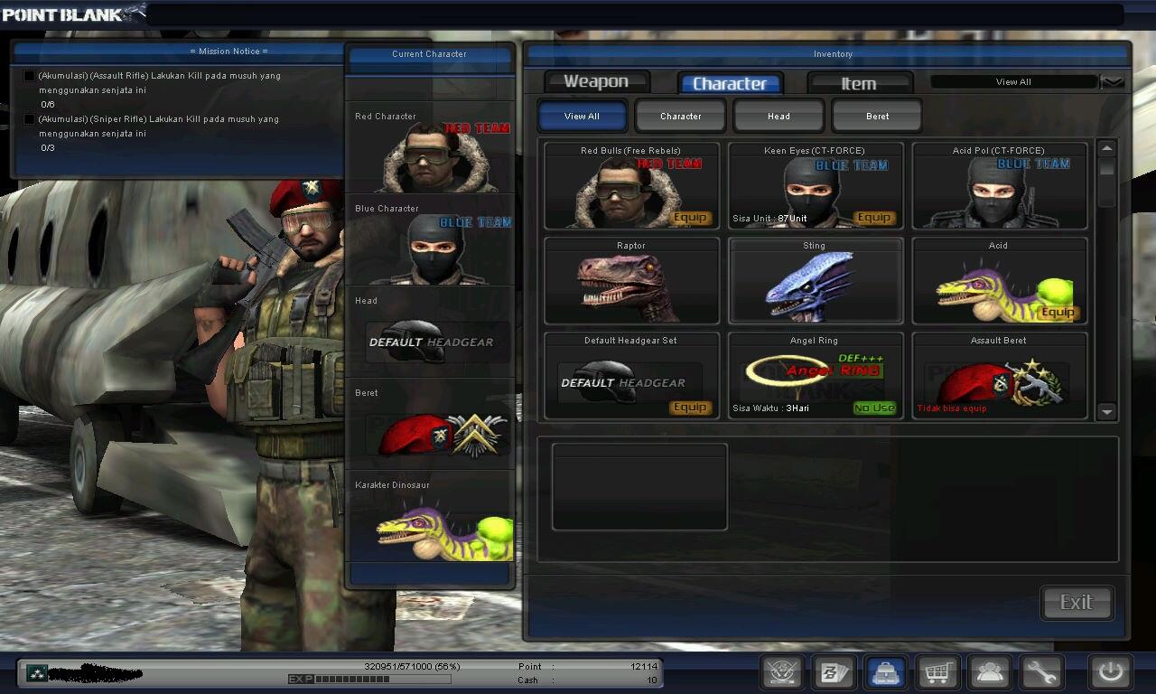 Dijual / Jual Char Point Blank Colonel / Kolonel kutip 1 (Major 3 kutip 1)*Djoko*