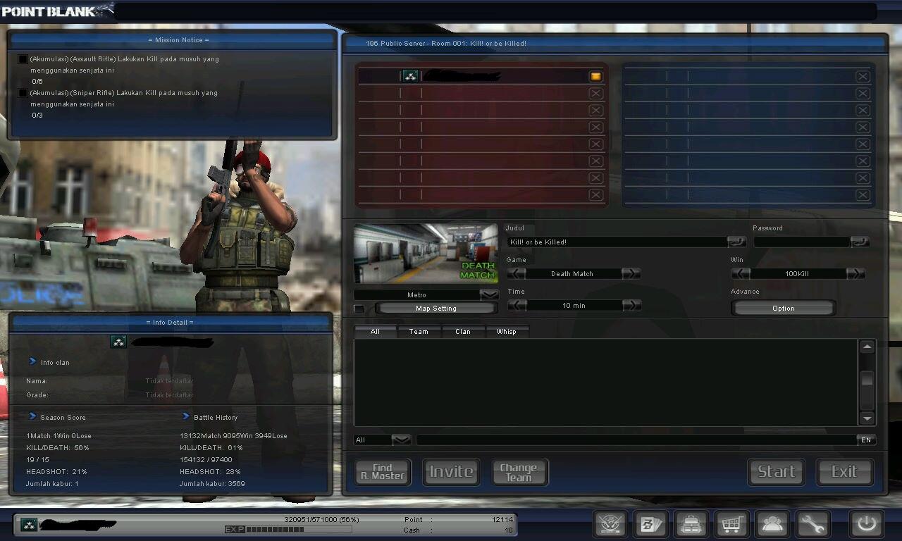 Dijual / Jual Char Point Blank Colonel / Kolonel kutip 1 (Major 3 kutip 1)*Djoko*