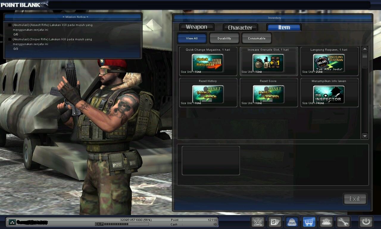Dijual / Jual Char Point Blank Colonel / Kolonel kutip 1 (Major 3 kutip 1)*Djoko*