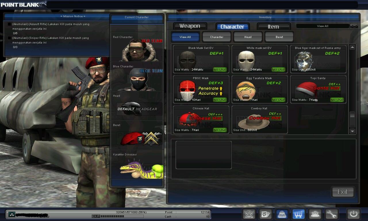 Dijual / Jual Char Point Blank Colonel / Kolonel kutip 1 (Major 3 kutip 1)*Djoko*