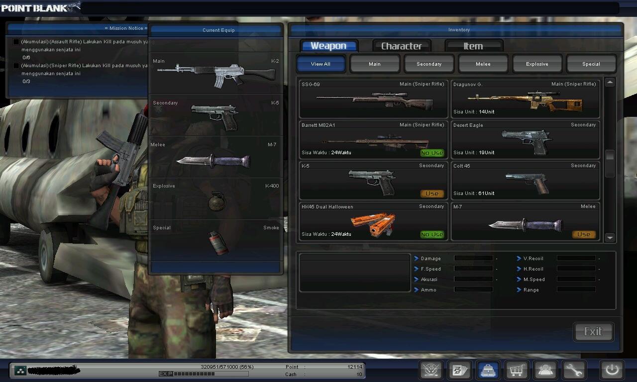 Dijual / Jual Char Point Blank Colonel / Kolonel kutip 1 (Major 3 kutip 1)*Djoko*