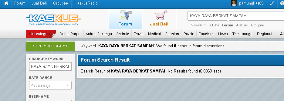 KAYA RAYA BERKAT SAMPAH