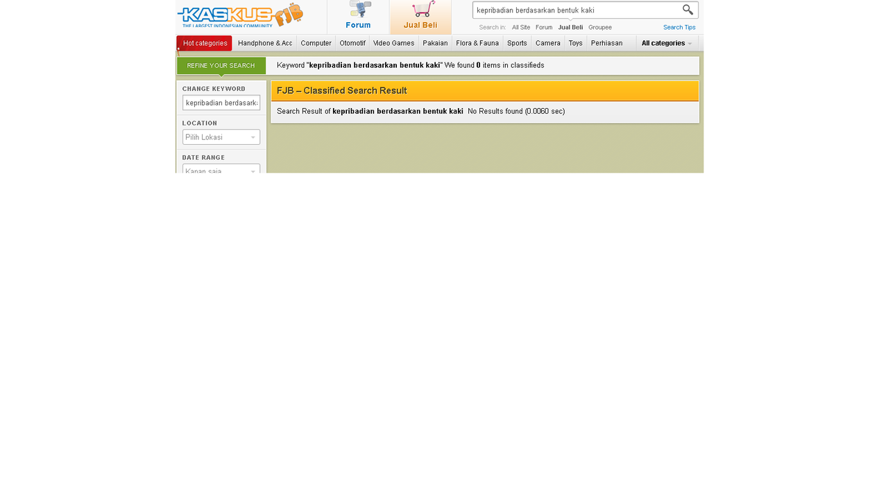 Mengenal Karakter Orang Dari Bentuk Jari Kaki