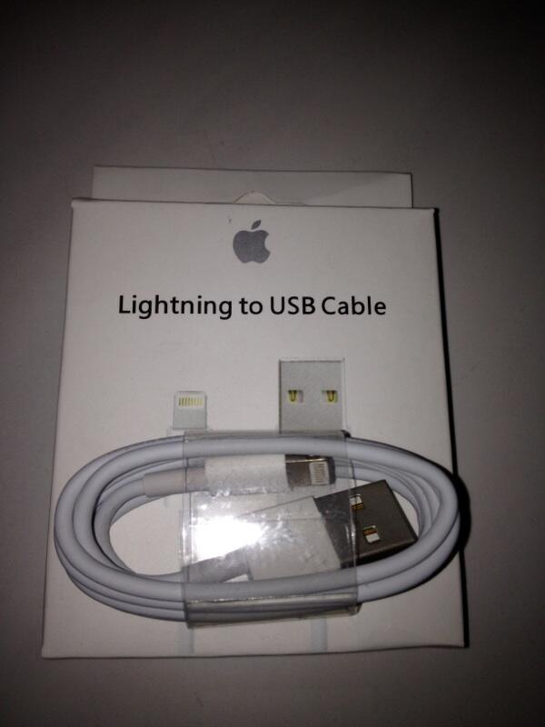 CHARGER kabel data kabel LIGHTNING buat apple iPAD/iPHONE/iPOD Pasti Original