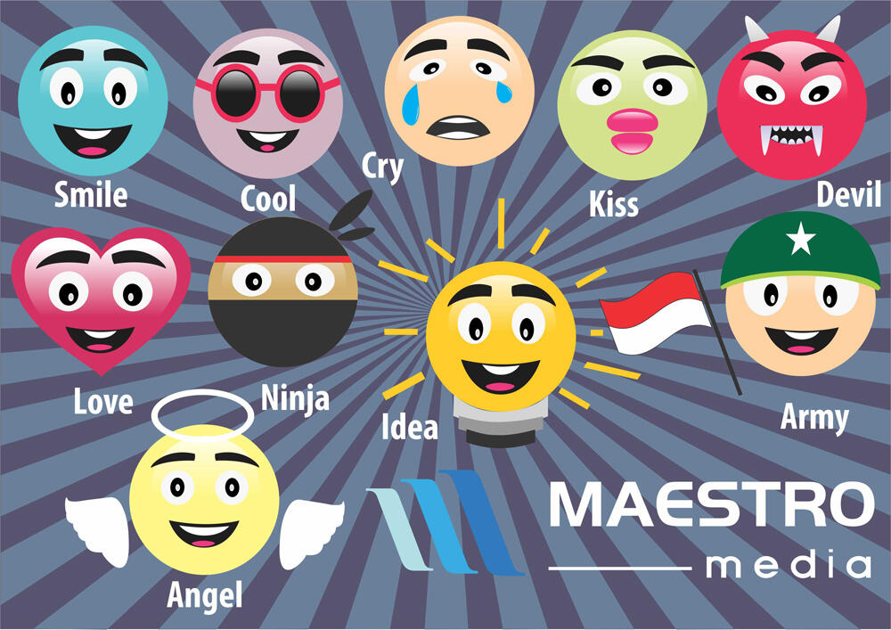 Iseng bikin emoticon