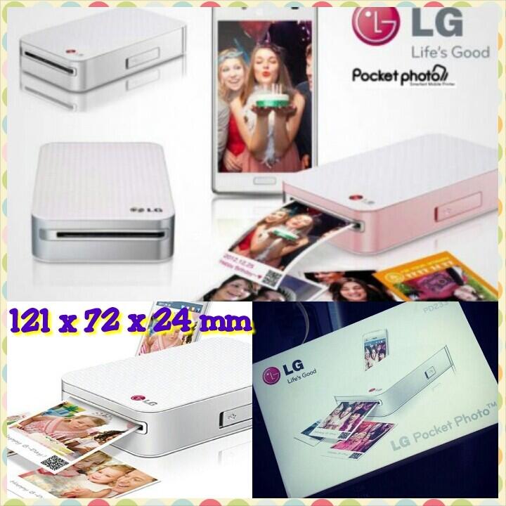 LG Pocket Photo Printer - PD233 for every smartphone