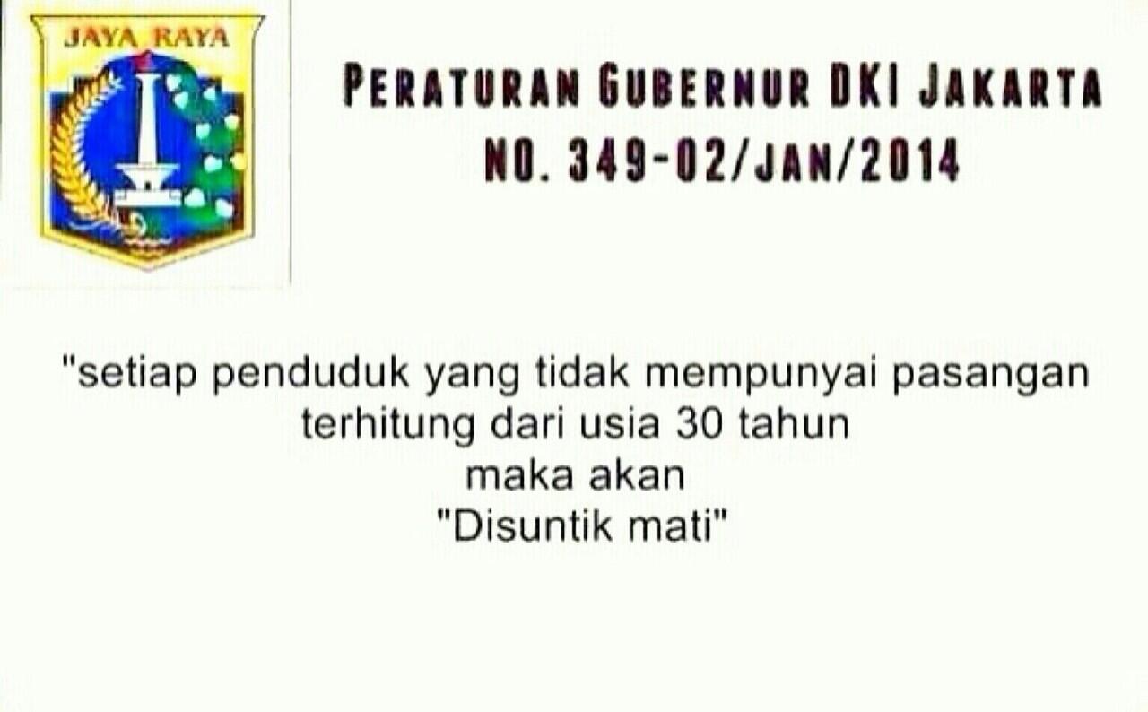 Peraturan Gubernur DKI 