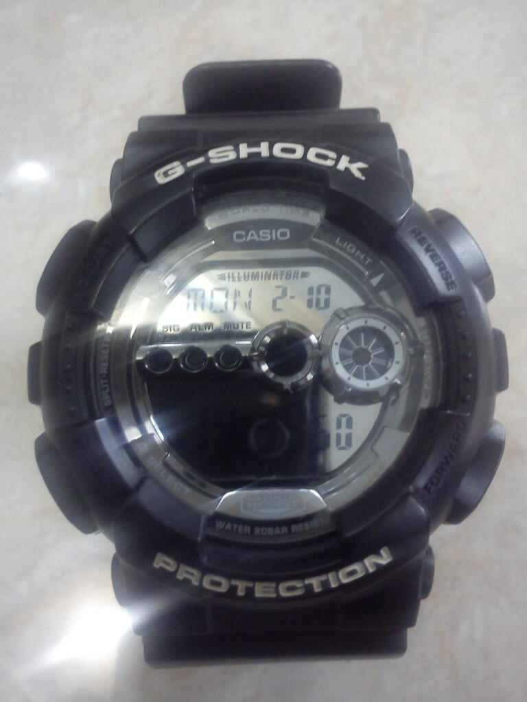 Terjual Casio G-SHOCK GD-100BW  KASKUS