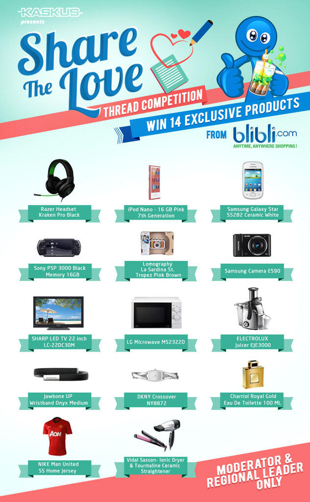 Share The Love Thread Competition with Blibli.com