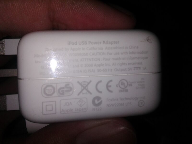 Charger Ipad/Ipod Ori