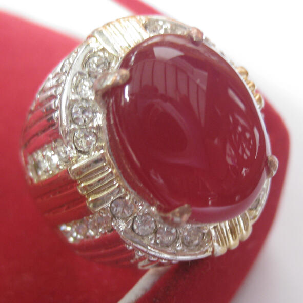 Lelang Murah Batu Cincin Siap Pakai.. Akik darah,Blue Safir, Topas,onyx dll