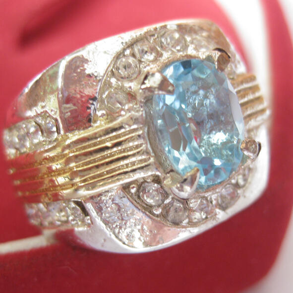 Lelang Murah Batu Cincin Siap Pakai.. Akik darah,Blue Safir, Topas,onyx dll