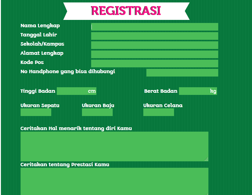 Daftarin Adek Kecil Biar Tenar, Gan!