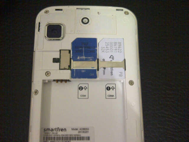 Smartfren Andromax i (Hisense AD 683 G) 2nd Like New Tanpa Cacat Fullset + Perdana