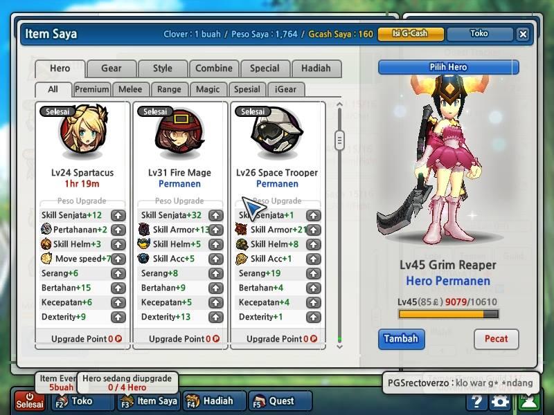 PECINTA LOST SAGA MASUK