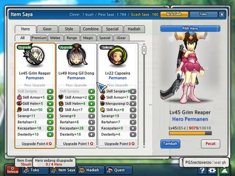 PECINTA LOST SAGA MASUK