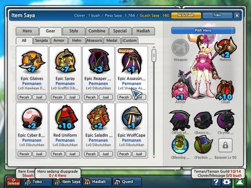 PECINTA LOST SAGA MASUK