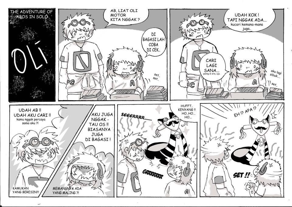 &#91;komik strip&#93; THE ADVENTURE OF ABOS
