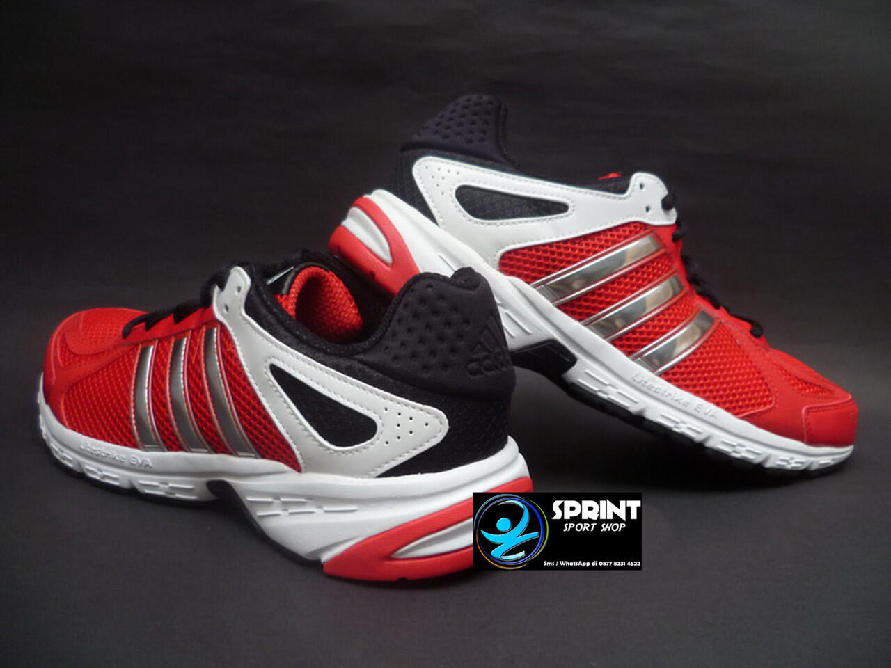 Terjual Sepatu  Lari  Running shoes ADIDAS DURAMO 5 M RED 