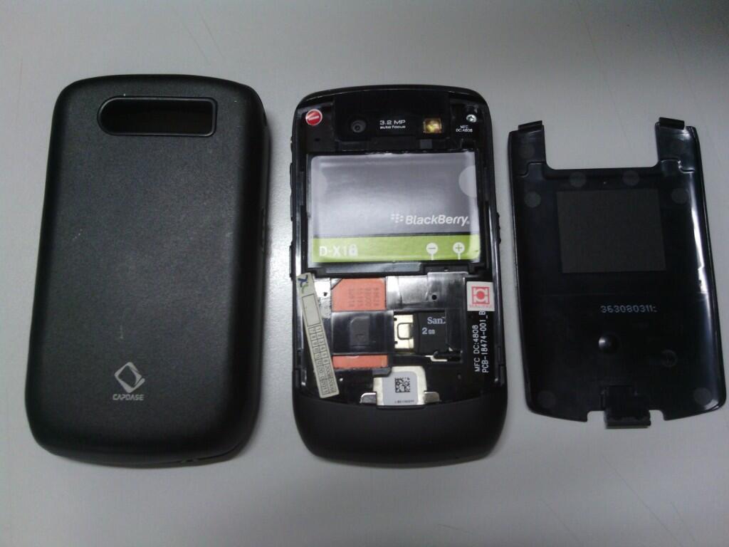 Blacberry Javelin 8900 - BLACK (MULUS, TERAWAT, PIN ANGKA)