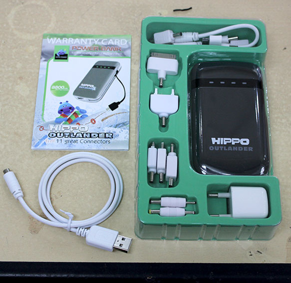 Powerbank Hippo Outlander 9000mAh