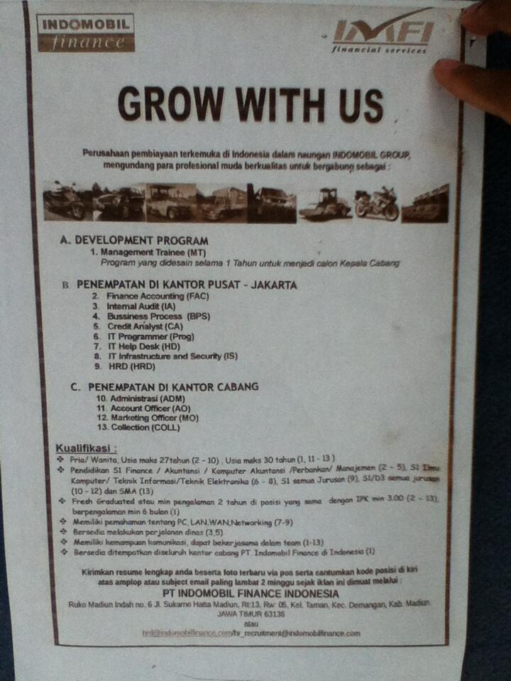 GROW WITH US