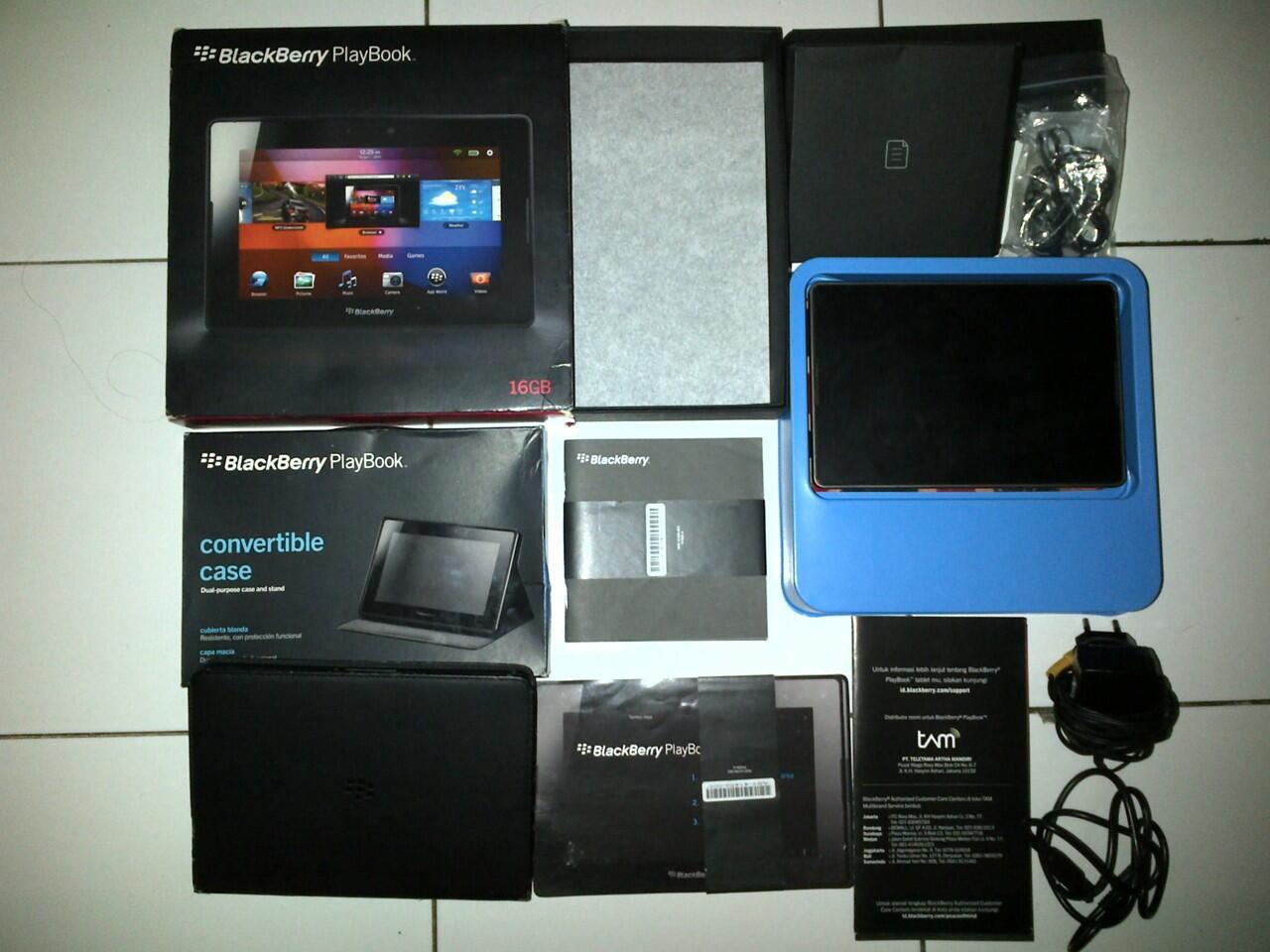 Blackberry Playbook 16GB Ex Tam Fullset Jual Cepat Butuh Uang