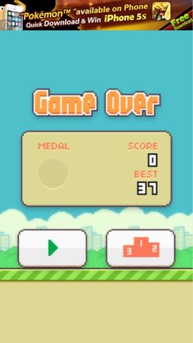 Yuk Share Pengalaman &amp; Score agan mengenai Flappy Bird