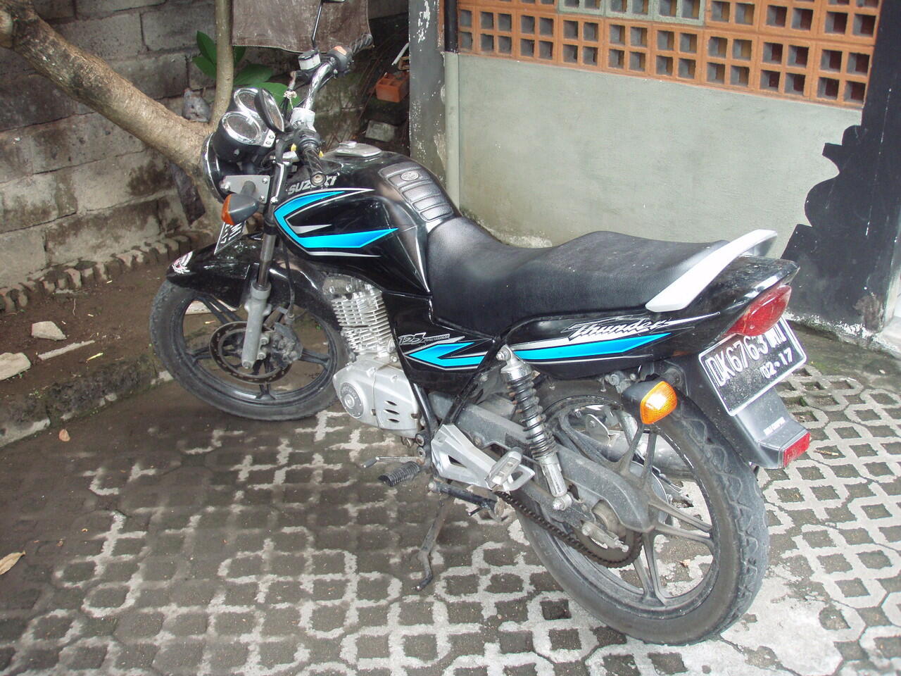 Suzuki Thunder 125cc tahun 2007, 5 jt, posisi di Bali
