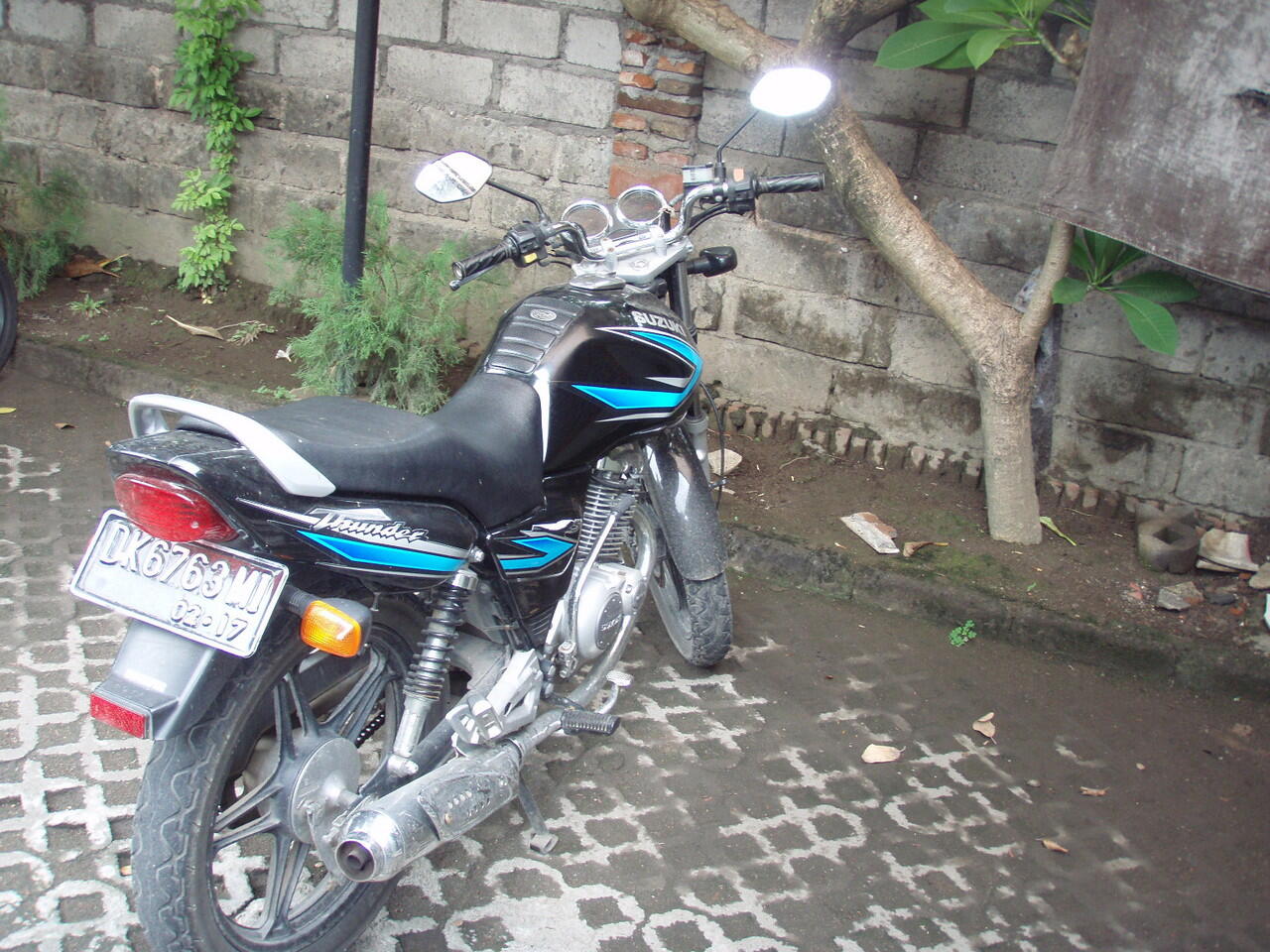 Suzuki Thunder 125cc tahun 2007, 5 jt, posisi di Bali
