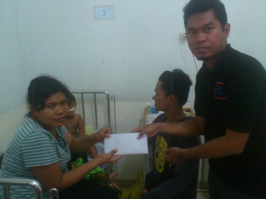 &#91;Penyerahan Dana&#93; Syahrizan Penderita Kanker Mata (Hydrocephalus)