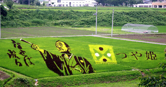 &#91;wOOW,KERREEENN GAN&#93; tTANBO ART ## seni melukis diatas sawah ##