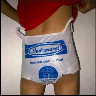 Celana dalam anti banjir gaan !!!