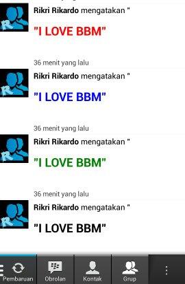 &#91;BREAK!!&#93; STATUS BBM ALAY WARNA WARNI FONT BESAR SIAP MENERJANG ANDROID ANDA&#91;PARAH&#93;