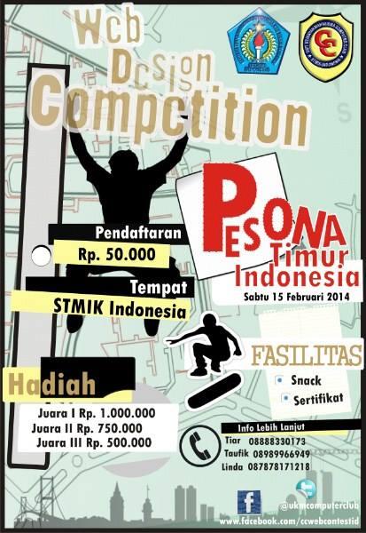 Web Design Contest CC STMIK Indonesia &quot;Pesona Timur Indonesia&quot;