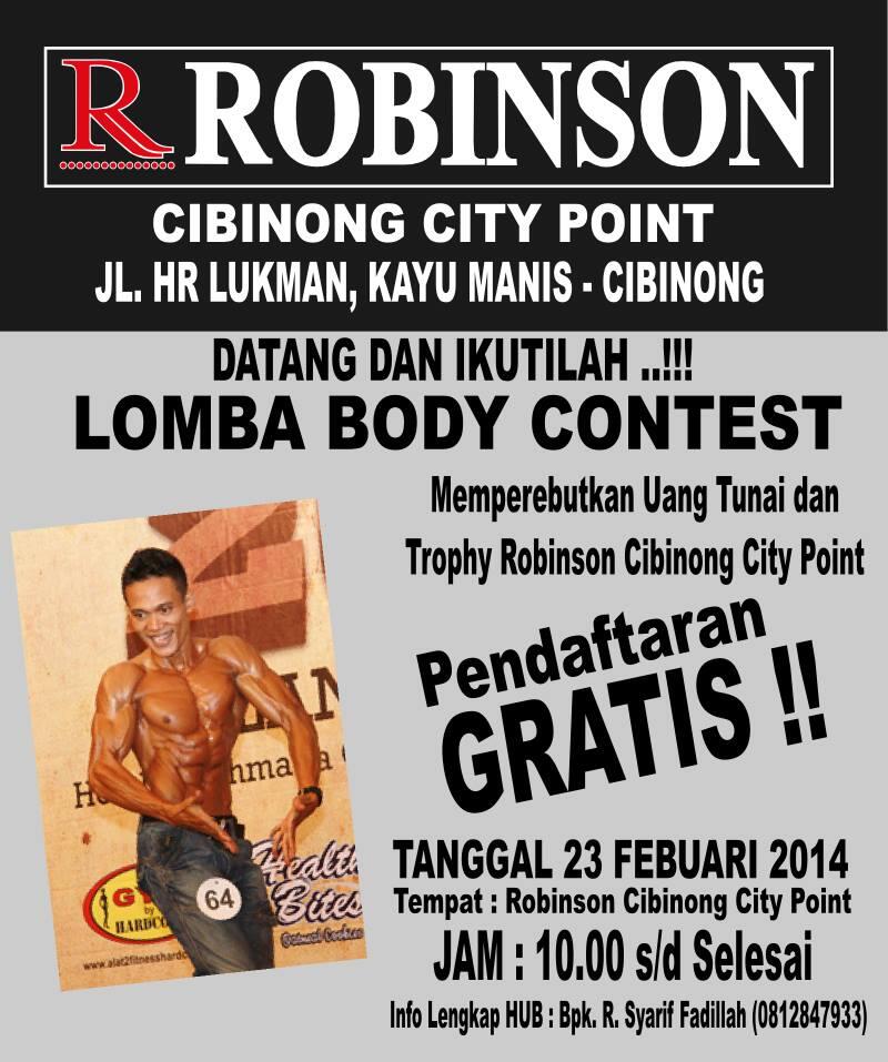 Lomba Body Contest se Cibinong - Bogor