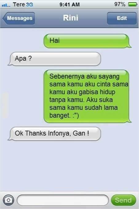 Ketika Aganwati di gombalin :ngakak