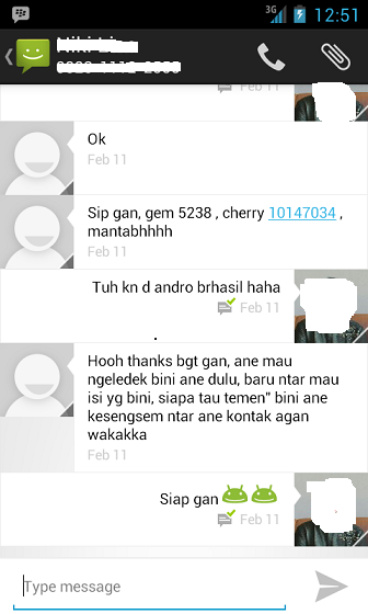 JASA UPGRADE LEVEL LINE POKOPANG