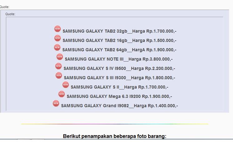 &#91; Penipuan Online Part I &#93; Udah Banyak Korban (MASUK GAN JANGAN SAMPAI JADI KORBAN)