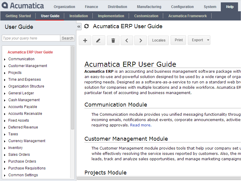 〇〇 The Cloud ERP Acumatica 〇〇