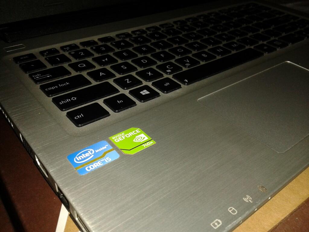 WTS ASUS A46CB Core i5/VGA Nvidia GT740M 2gb/Ram 4gb/Hdd 500gb, Fullset BANDUNG