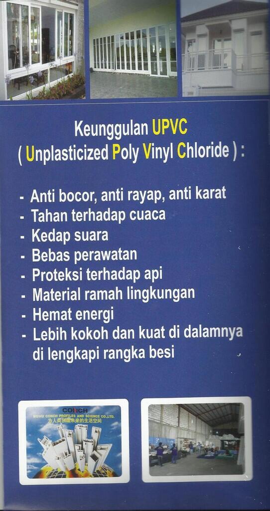 Terjual Pabrik  Jendela Kusen Pintu  UPVC jakarta  Harga bisa 