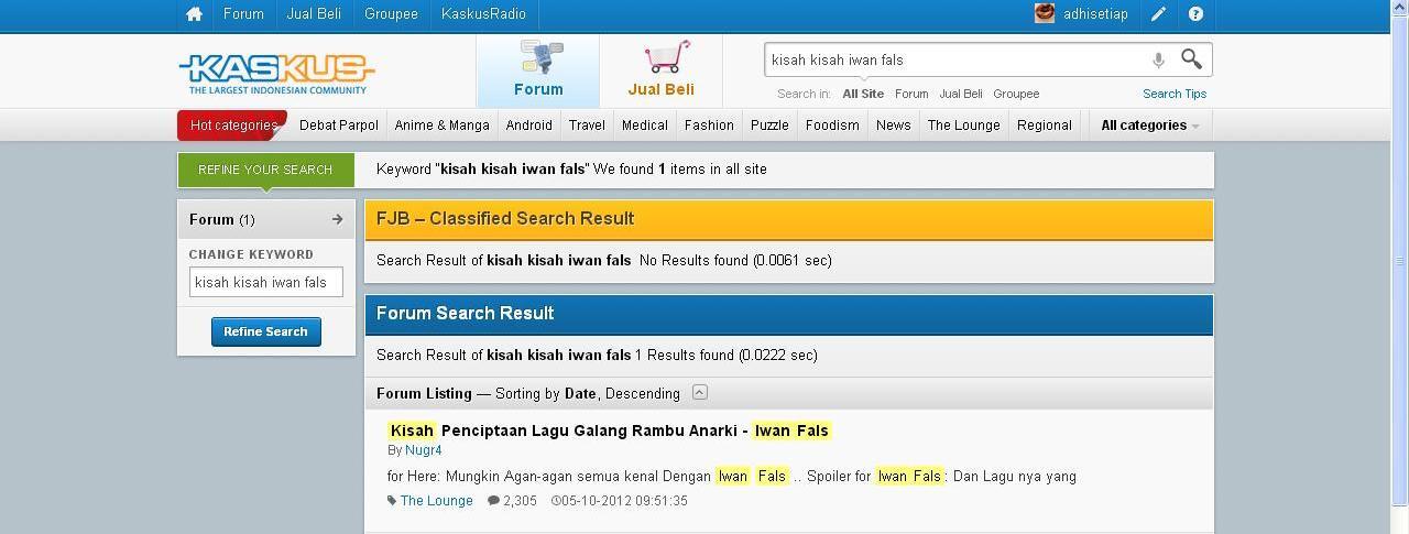 Kisah kisah Iwan Fals