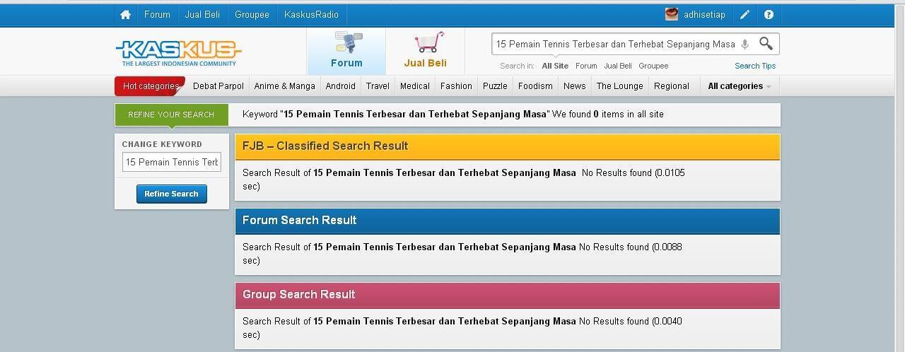 15 Pemain Tennis Terbesar dan Terhebat Sepanjang Masa