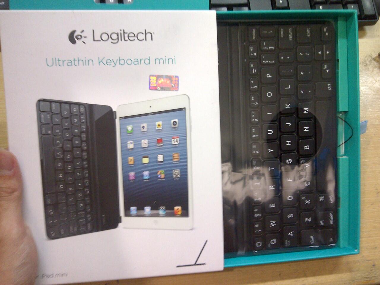 LOGITECH ULTRATHIN KEYBOARD FOLIO IPAD 2/3/4,MINI 1,2,IPAD AIR,SAMSUNG NOTE PRO12.2"