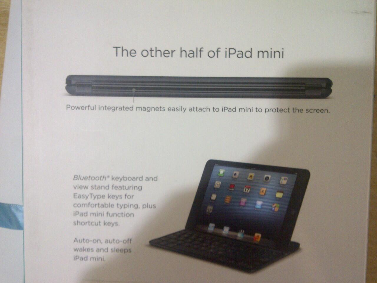 LOGITECH ULTRATHIN KEYBOARD FOLIO IPAD 2/3/4,MINI 1,2,IPAD AIR,SAMSUNG NOTE PRO12.2"
