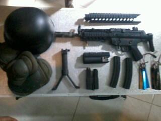 wts mp5 tokyo marui dan aksesoris
