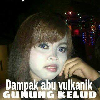 Akibat Debu Vulkanik Gunung Kelud