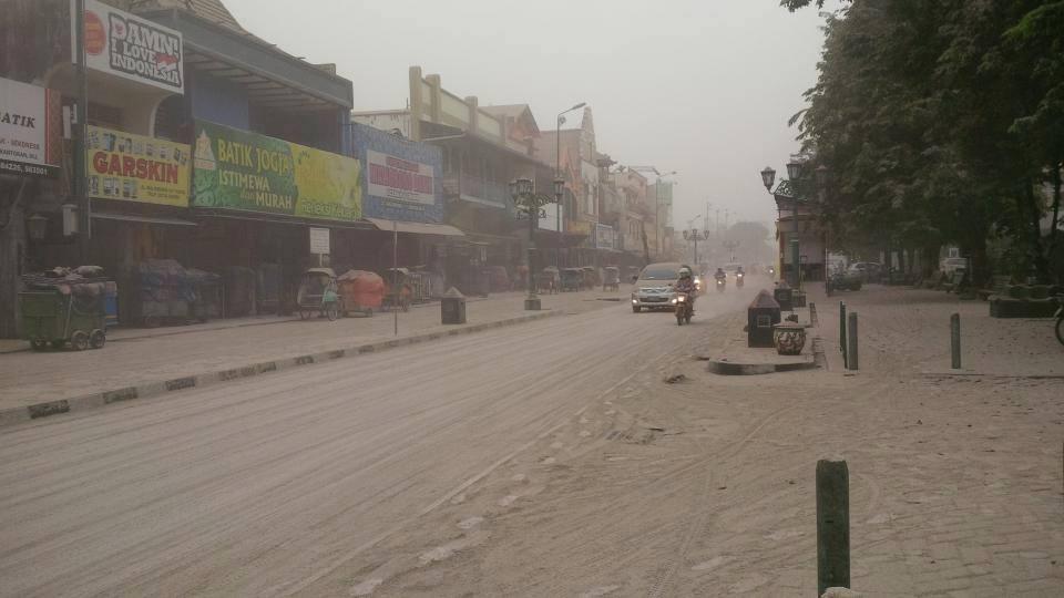 Kondisi Yogyakarta Akibat Erupsi Gunung Kelud