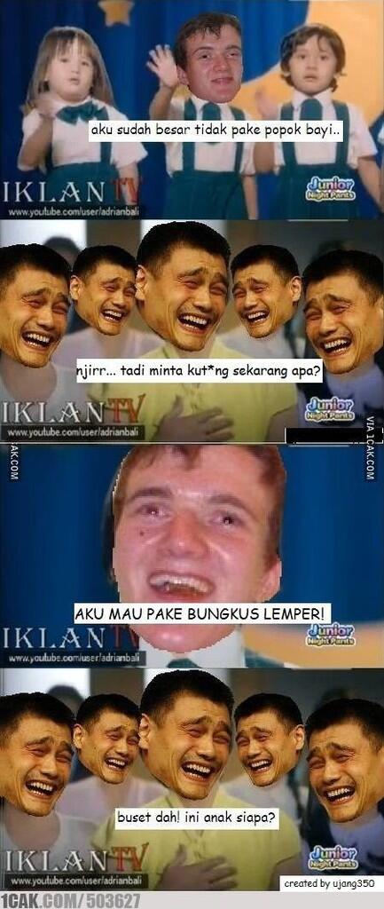 Kumpulan Parodi Pampers Juni*r Night P*ants